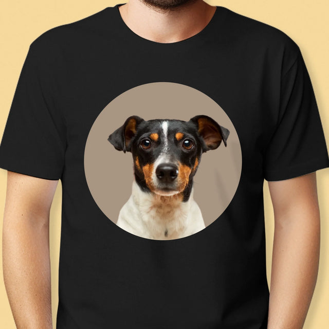 Foto: Dein Hund - T-Shirt Für Herren
